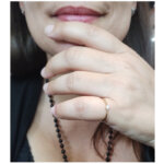 Solitaire Or jaune 750/1000 et Diamant MY LITTLE DREAM by THOMAS JAVON, autre vue