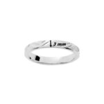 Alliance Femme Argent 925/1000 ROBBEZ MASSON, largeur