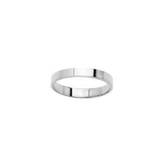 Alliance ruban lisse Femme Argent 925/1000 ROBBEZ MASSON