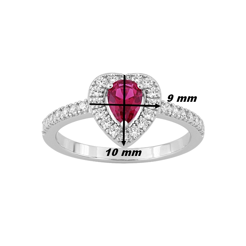 bague-coeur-femme-argent-xydes-rouge-blanc-christian-bernard-337967-3-dimensions Bague Cœur Femme Argent 925/1000 et Oxydes de zirconium rouge et blancs CHRISTIAN BERNARD, dimensions