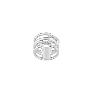 Bague Femme Guy Laroche Argent et Oxydes