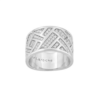 Bague Femme Argent et Oxydes Guy Laroche
