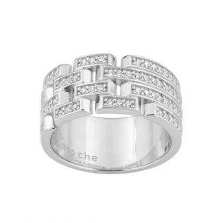 Bague Femme Argent et Oxydes Guy Laroche