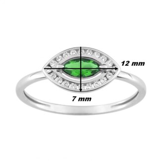 bague-femme-or-blanc-750-emeraude-robbez-masson-1-7199-E1-dimensions