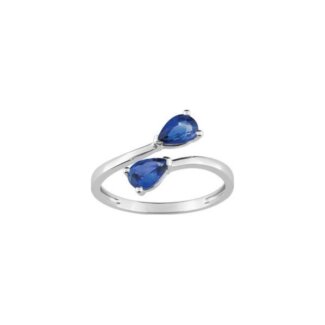 Bague Femme Or blanc 750/1000 et Saphirs ROBBEZ MASSON