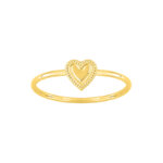 Bague Cœur Femme Or jaune 750/1000 ROBBEZ MASSON