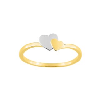 Bague Cœur Femme Or jaune 750/1000 ROBBEZ MASSON