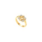Bague Femme Plaqué or et Oxydes Guy Laroche