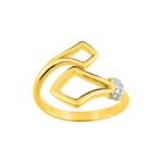 Bague Femme Plaqué Or et Oxydes de zirconium MURAT