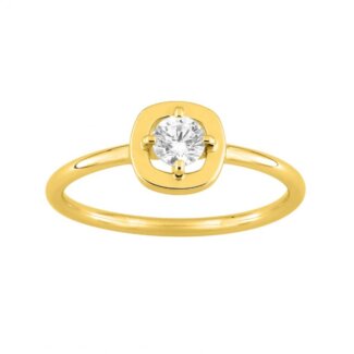 Bague Femme Plaqué Or et Oxyde de zirconium MURAT