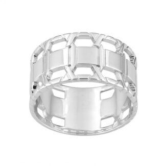 Bague Femme graphique Argent 925/1000 MURAT