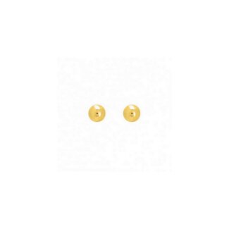Boucles d’oreilles boule 4mm Femme Or jaune 750/1000 ROBBEZ MASSON