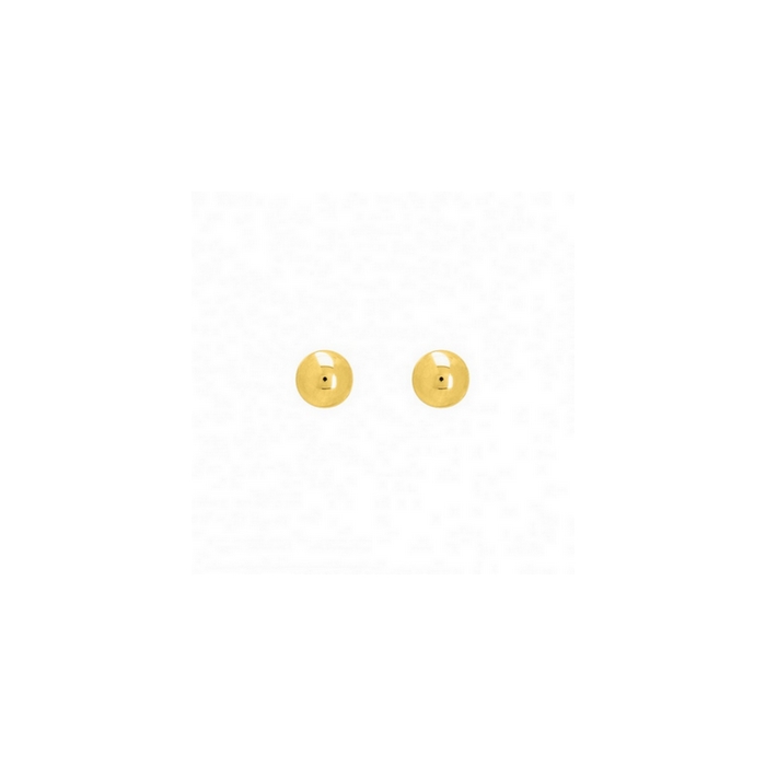 Boucles d’oreilles boule 4mm Femme Or jaune 750/1000 ROBBEZ MASSON