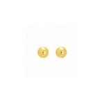 Boucles d’oreilles boule 5mm Femme Or jaune 750/1000 ROBBEZ MASSON