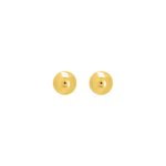 Boucles d’oreilles boule 6mm Femme Or jaune 750/1000 ROBBEZ MASSON