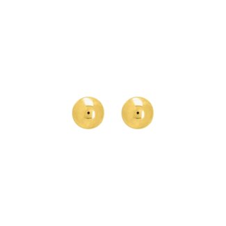 Boucles d’oreilles boule 6mm Femme Or jaune 750/1000 ROBBEZ MASSON