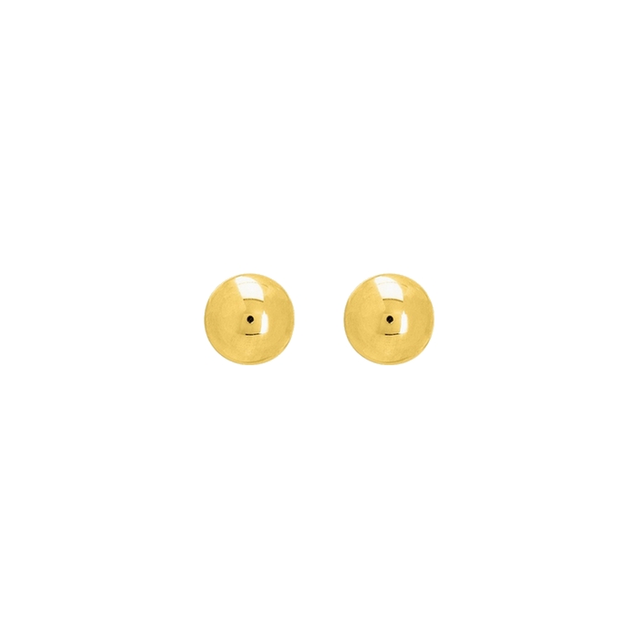 boucles-oreilles-boules-or-jaune-750-8032-6-robbez-masson Boucles d’oreilles boule 6mm Femme Or jaune 750/1000 ROBBEZ MASSON