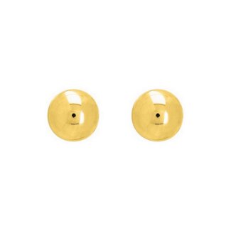Boucles d’oreilles boule 8mm Femme Or jaune 750/1000 ROBBEZ MASSON