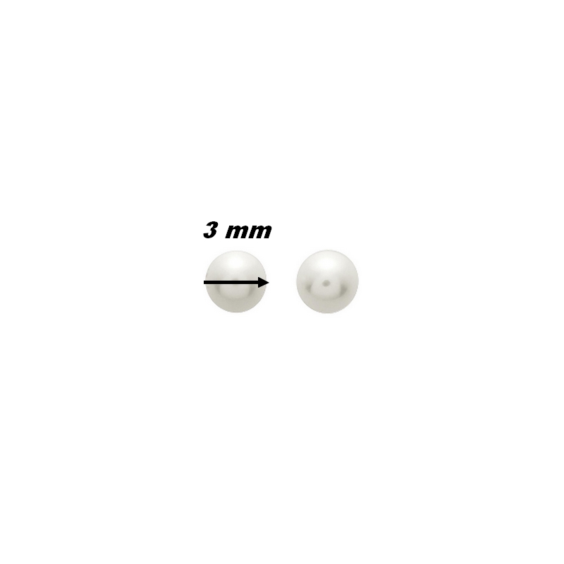 boucles-oreilles-clou-or-perles-de-culture-robbez-masson-8376.3P-diametre Boucles d’oreilles clou Perles de culture 3 mm Or jaune 750/1000 ROBBEZ MASSON, diamètre