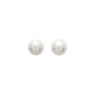 Boucles d'oreilles clous Perles de culture 4 mm Or jaune 750/1000 ROBBEZ MASSON