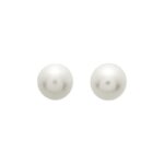 Boucles d’oreilles clous Perles de culture 5 mm Or jaune 750/1000 ROBBEZ MASSON