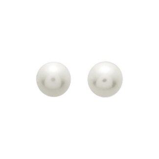 Boucles d’oreilles clous Perles de culture 5 mm Or jaune 750/1000 ROBBEZ MASSON
