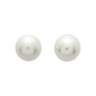 Boucles d’oreilles clous Perles de culture 6 mm Or jaune 750/1000 ROBBEZ MASSON