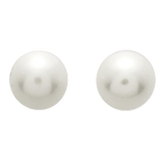 Boucles d’oreilles clous Perles de culture 8 mm Or jaune 750/1000 ROBBEZ MASSON