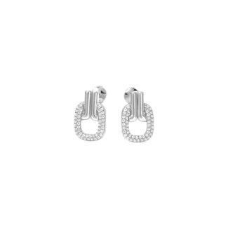 Boucles d'oreilles Femme Argent et Oxydes Guy Laroche
