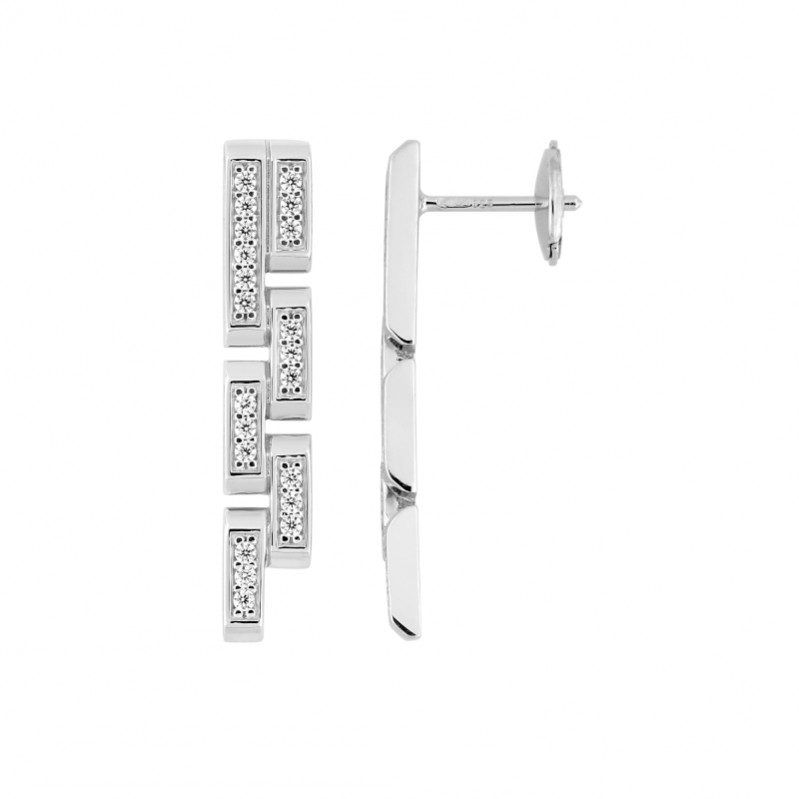 boucles-oreilles-femme-argent-oxydes-guy-laroche-g35037-11 Boucles d'oreilles pendantes Femme Argent et Oxydes Guy Laroche