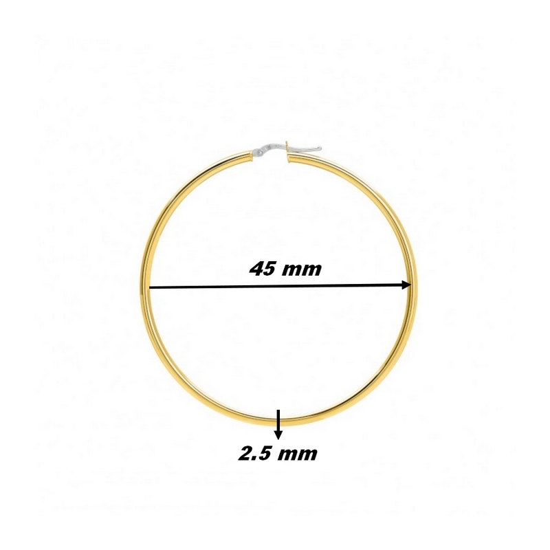 boucles-oreilles-femme-creoles-or-jaune-750-robbez-masson-2679-10-dimensions Boucles d’oreilles créoles Femme Or jaune 750/1000 ROBBEZ MASSON, dimensions
