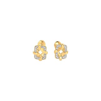 Boucles d'oreilles Femme Plaqué Or et Oxydes Guy Laroche
