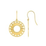 Boucles d'oreilles pendantes Femme Plaqué Or MURAT