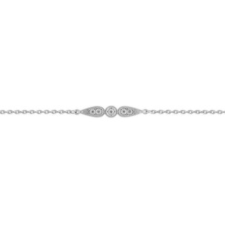 Bracelet Femme Argent 925/1000 et Oxydes de zirconium MURAT