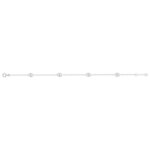Bracelet Femme Or blanc 750/1000 et Oxydes de zirconium ROBBEZ MASSON, autre vue