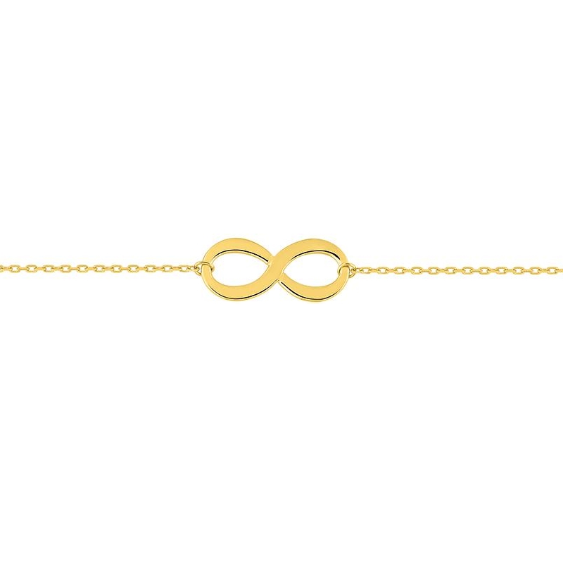 bracelet-femme-or-jaune-750-infini-robbez-masson-7757 Bracelet Femme Infini Or jaune 750/1000 ROBBEZ MASSON