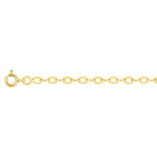 Bracelet Femme Or jaune 750/1000 maille forçat ROBBEZ MASSON