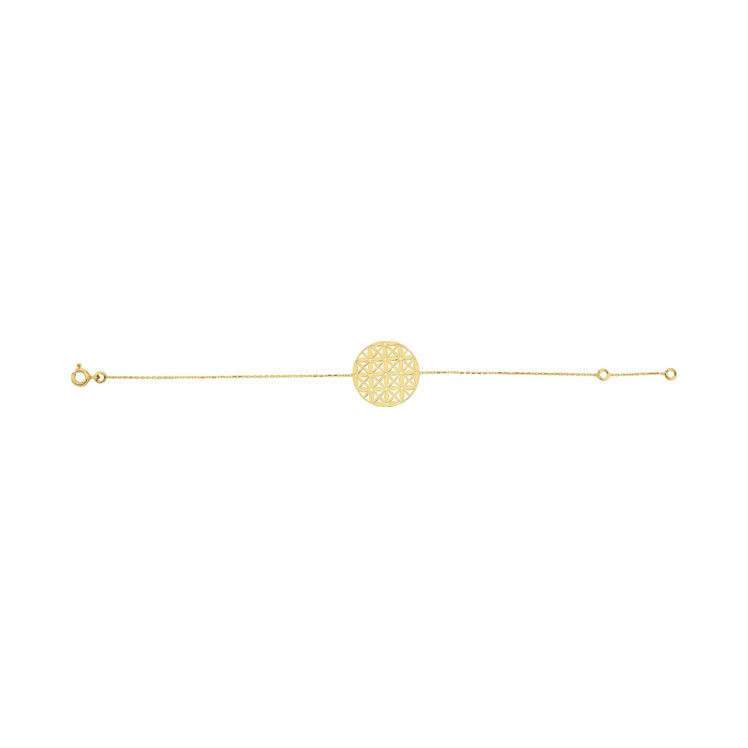Bracelet Femme Fleur de vie Or jaune 750/1000 ROBBEZ MASSON