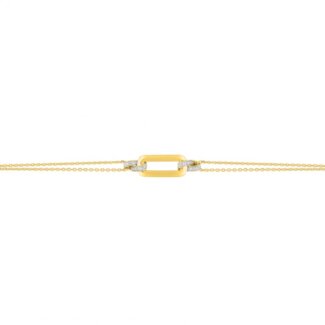 Bracelet Femme Plaqué Or et Oxydes Guy laroche
