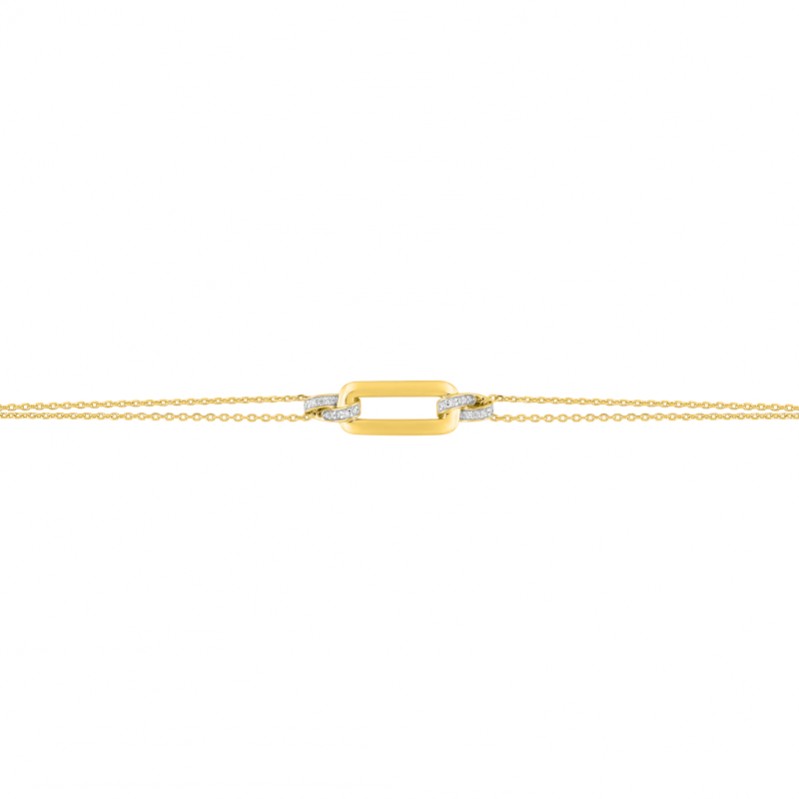 bracelet-femme-plaque-or-oxydes-guy-laroche-g13052-10 Bracelet Femme Plaqué Or et Oxydes Guy laroche