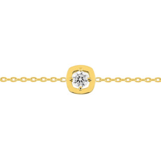 Bracelet Femme Plaqué Or et Oxyde de zirconium MURAT