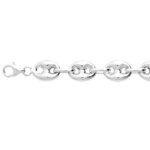 Bracelet Grain de café Femme Argent 925/1000 ROBBEZ MASSON