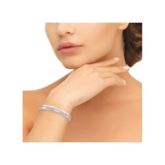 Bracelet jonc Femme Argent 925/1000 MURAT porté
