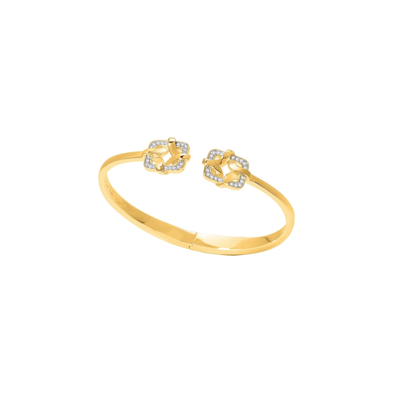 bracelet-jonc-femme-plaque-or-oxydes-guy-laroche-g13042-10 Bracelet jonc Femme Plaqué Or et Oxydes Guy Laroche