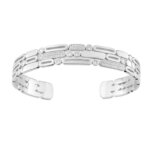 Bracelet jonc manchette Femme Argent 925/1000 et Oxydes de zirconium MURAT