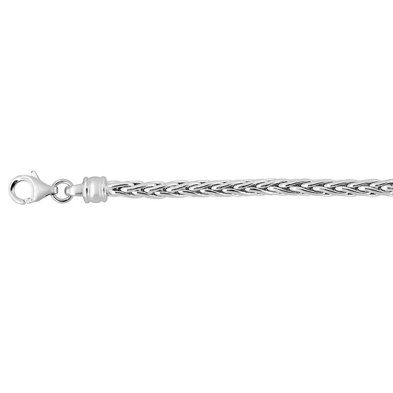 bracelet-maille-palmier-femme-argent-925-robbez-masson-301338B Bracelet maille palmier Femme Argent 925/1000 ROBBEZ MASSON