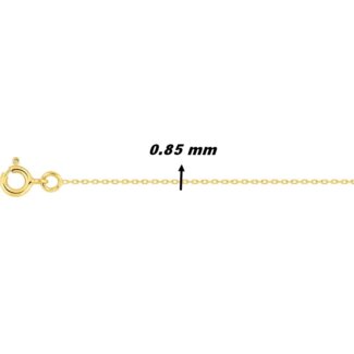 Chaîne forçat Femme Or jaune 750/1000 ROBBEZ MASSON, largeur