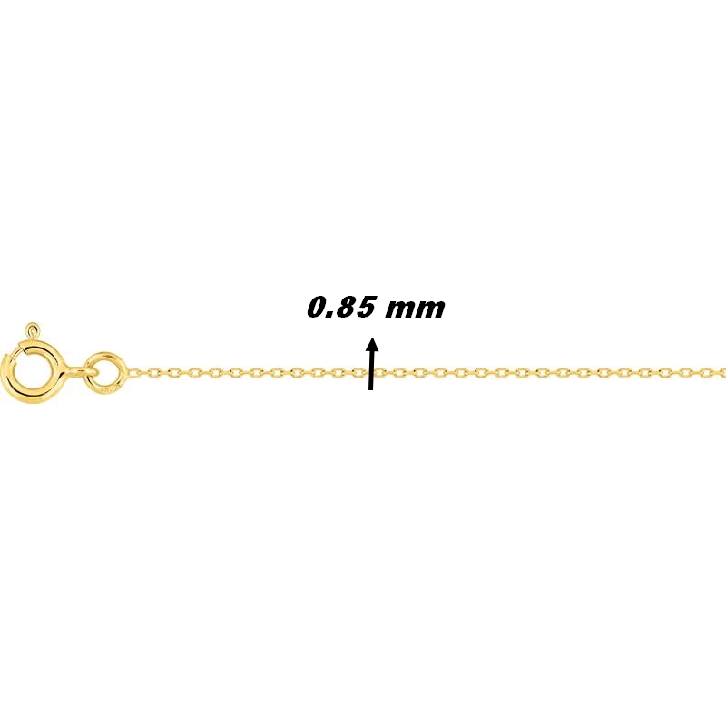 chaine-forçat-femme-or-jaune-750-robbez-masson-F24-largeur Chaîne forçat Femme Or jaune 750/1000 ROBBEZ MASSON, largeur