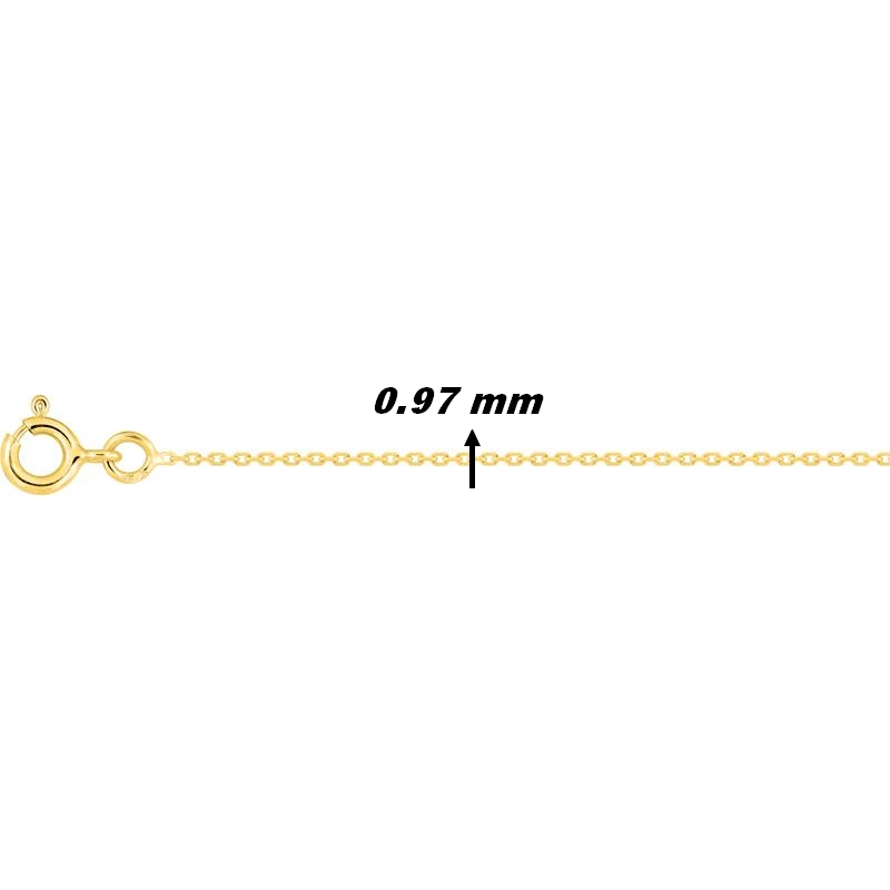 chaine-forçat-femme-or-jaune-750-robbez-masson-F30-largeur Chaîne forçat Femme Or jaune 750/1000 ROBBEZ MASSON, largeur
