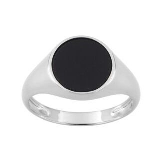 Chevalière Homme Argent 925/1000 et Onyx ROBBEZ MASSON
